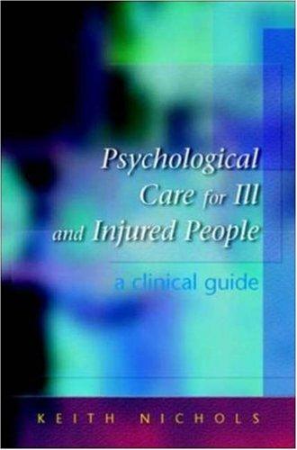 Cover for Psychological Care for the Ill and Injured