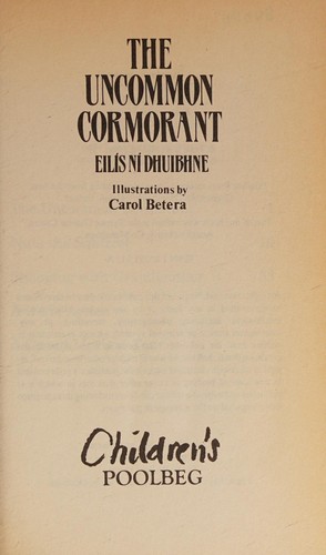 Cover for The uncommon cormorant