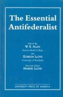 Cover for The Essential antifederalist