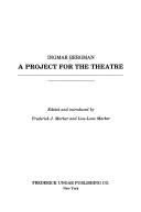 Cover for A project for the theatre