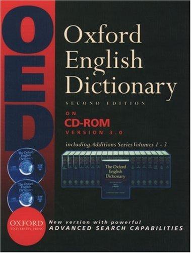 Cover for Oxford English Dictionary