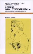 Cover for Lettere dagli studenti d'Italia