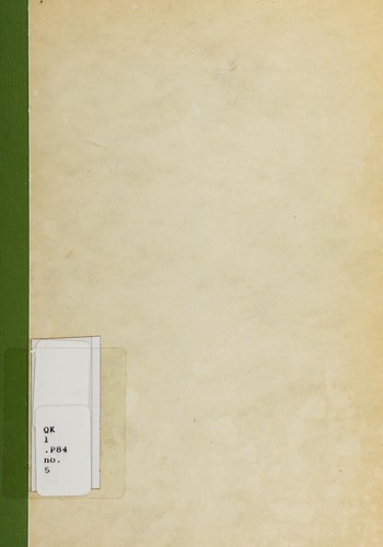 Cover for Checklist of the mosses of Ontario