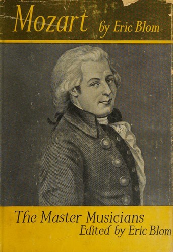 Cover for Mozart (The Master musicians series)