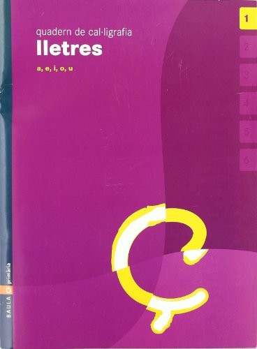 Cover for Quadern Cal.ligrafia Lletres 1