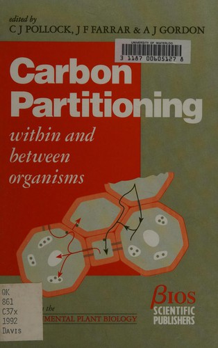 Cover for Carbon partitioning, within and between organisms