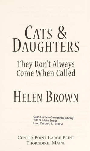 Cover for Cats & daughters