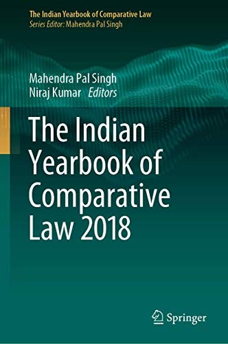 Cover for The Indian Yearbook of Comparative Law 2018