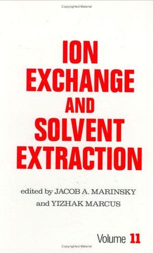 Cover for Ion Exchange and Solvent Extraction