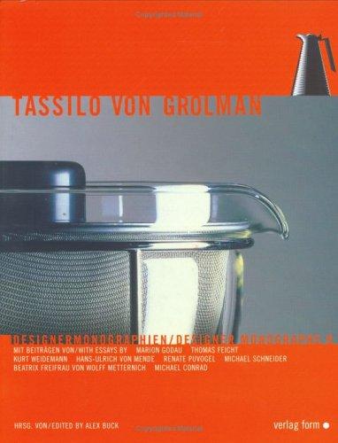 Cover for Tassilo von Grolman (Designer Monographs)