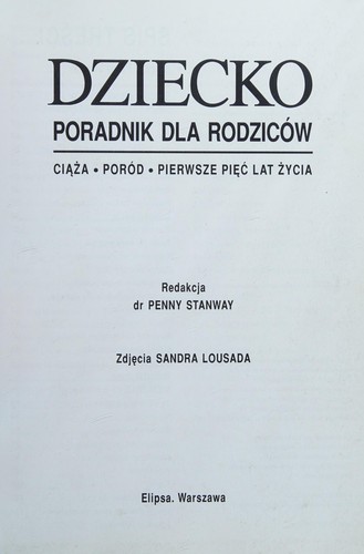 Cover for Dziecko