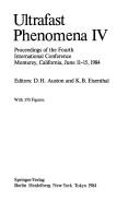 Cover for Ultrafast phenomena IV