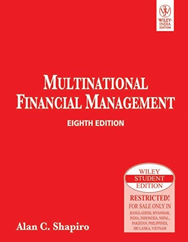 Cover for Multinational Financial Management, 8Th Ed