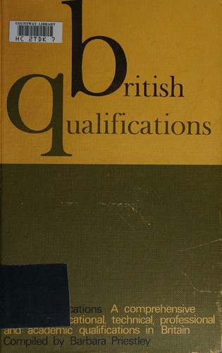 Cover for British qualifications