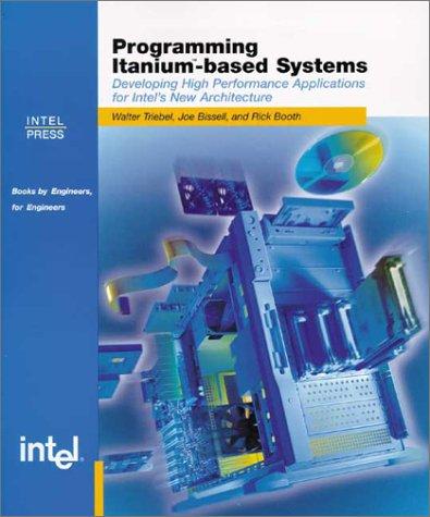 Cover for Programming Itanium-based Systems