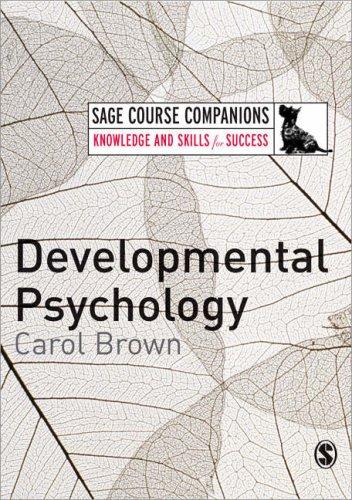 Cover for Developmental Psychology