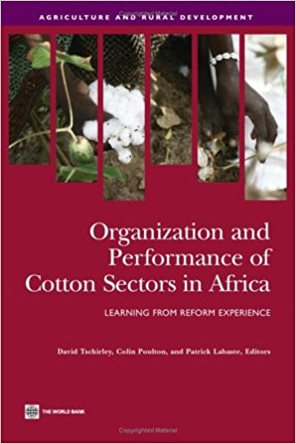 Cover for Organization and performance of cotton sectors in Africa : learning from reform experience
