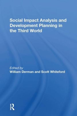 Cover for Social Impact Analysis and Development Planning in the Third World