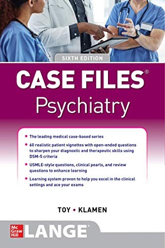 Cover for Case Files Psychiatry, Sixth Edition