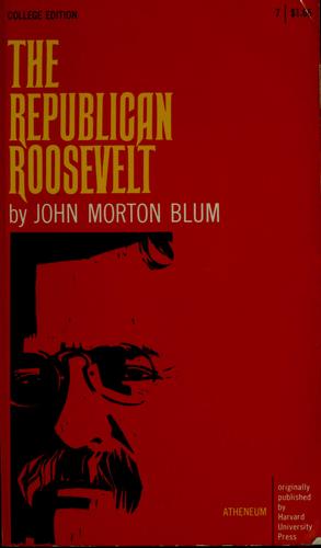 Cover for The Republican Roosevelt