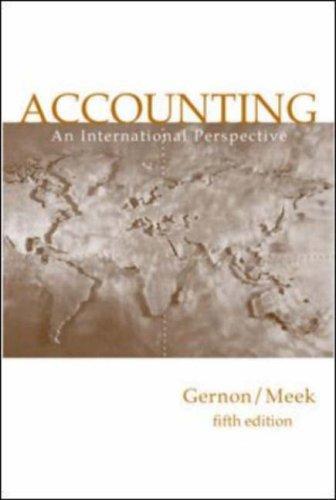 Cover for Accounting (McGraw-Hill International Editions: Accounting Series)
