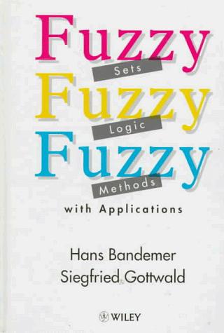 Cover for Fuzzy sets, fuzzy logic, fuzzy methods with applications