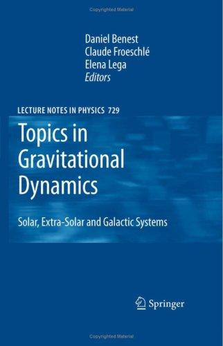 Cover for Topics in Gravitational Dynamics