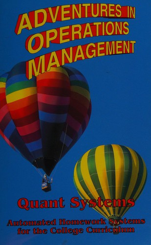 Cover for Adventures in Operations Mgmt Ver 1.0