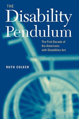 Cover for The Disability Pendulum