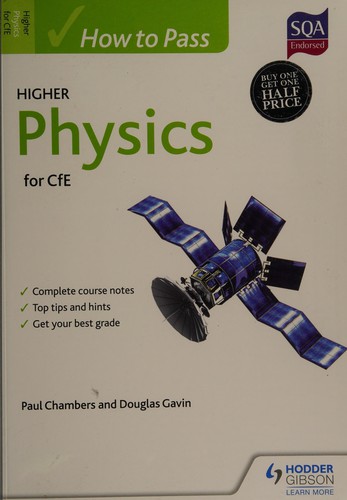 Cover for How to pass Higher Physics for CfE