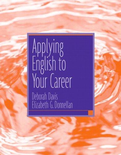 Cover for Applying English To Your Career