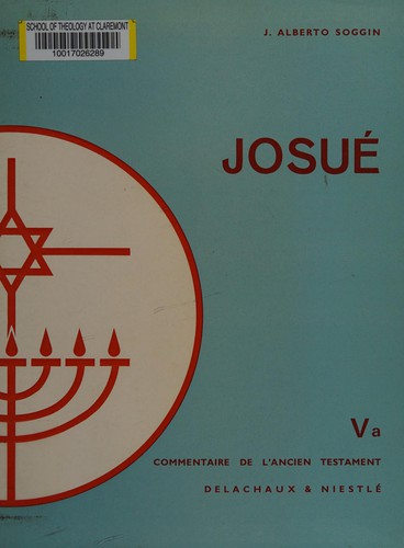 Cover for Le livre de Josué