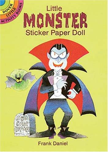 Cover for Little Monster Sticker Paper Doll