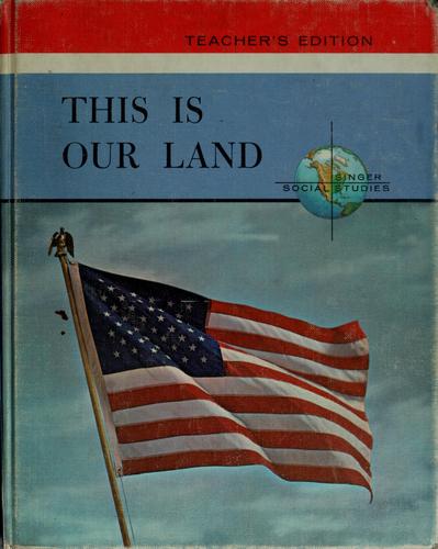 Cover for This is our land