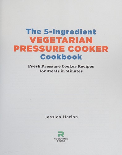 Cover for Vegetarian Pressure Cooker Cookbook
