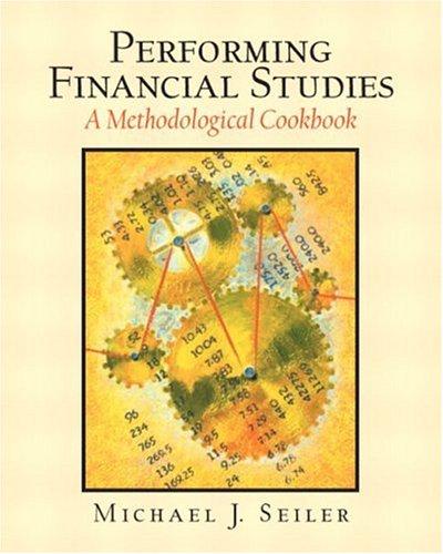Cover for Performing Financial Studies