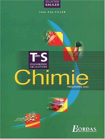 Cover for Chimie term s galileo 2002