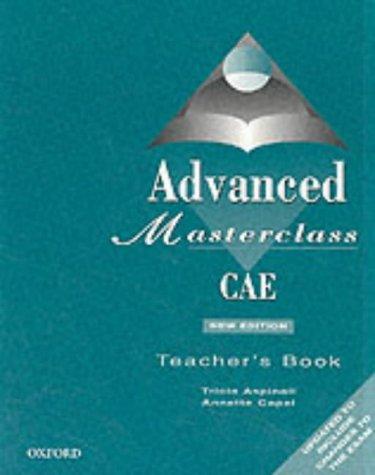Cover for Advanced Masterclass CAE