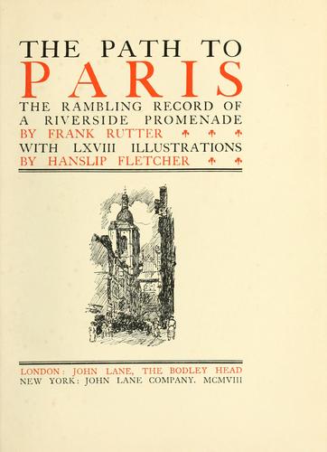 Cover for The path to Paris