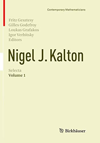 Cover for Nigel J. Kalton Selecta