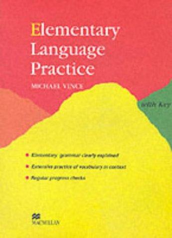 Cover for Elementary Language Practice - With Key