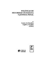 Cover for Políticas de seguridad ciudadana y justicia penal
