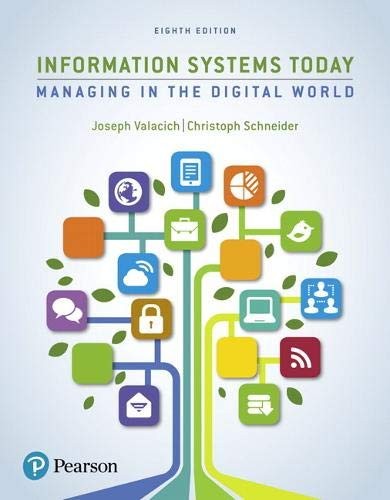 Cover for Information Systems Today