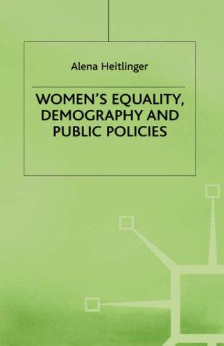 Cover for Women's equality, demography, and public policies