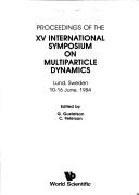 Cover for Proceedings of the XV International Symposium on Multiparticle Dynamics, Lund, Sweden, 10-16 June, 1984