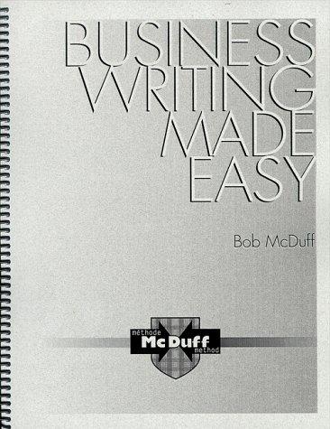 Cover for Business Writing Made Easy
