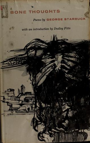 Cover for Bone thoughts.