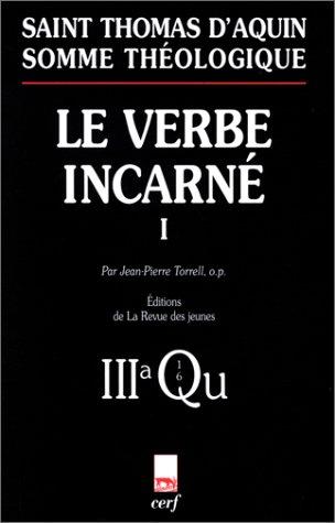 Cover for Le Verbe incarné, tome 1