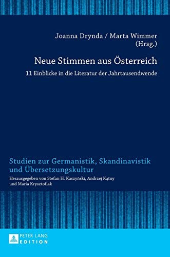 Cover for Neue Stimmen Aus Oesterreich