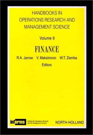 Cover for Finance